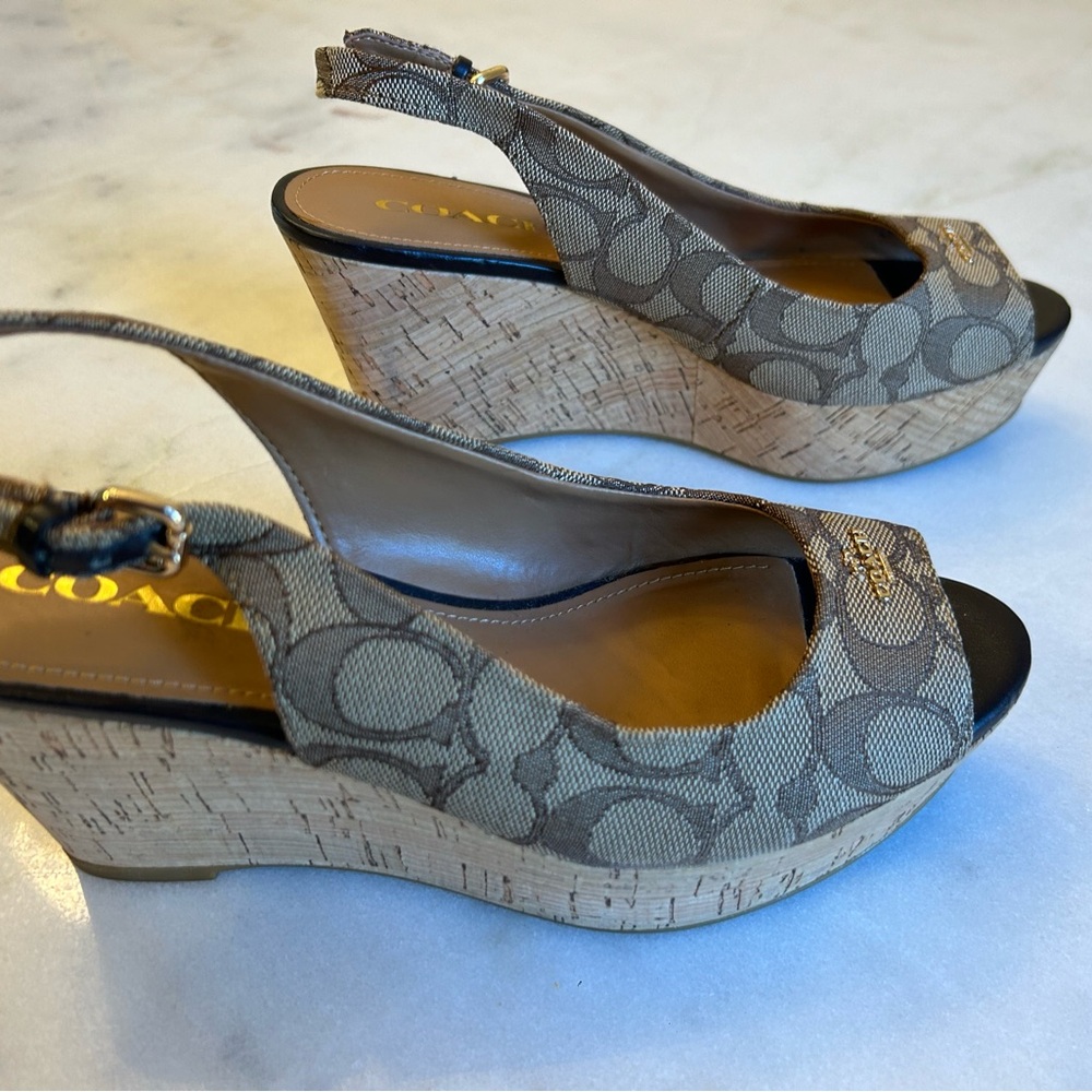 BRAND NEW COACH sandals